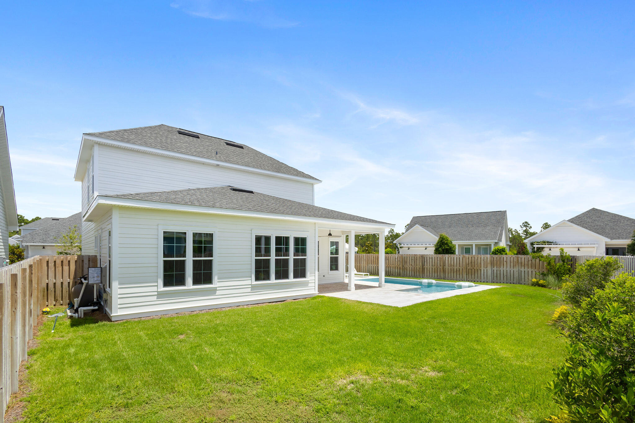 11 Bunting Ln Inlet Beach Inlet Beach, FL 32461 - Photo 5 of 70 a house view with a garden space