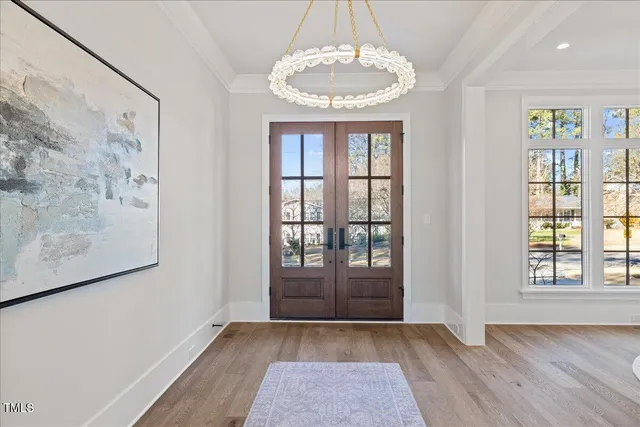 a view of entryway with front door