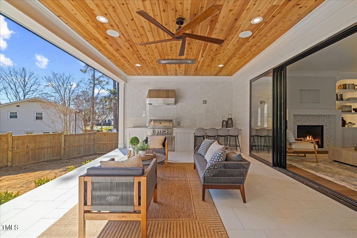 4906 Tremont Drive Raleigh, NC 27609 - Photo 62 of 71 a living room with furniture