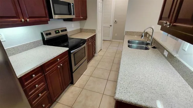 a close view of stove top oven