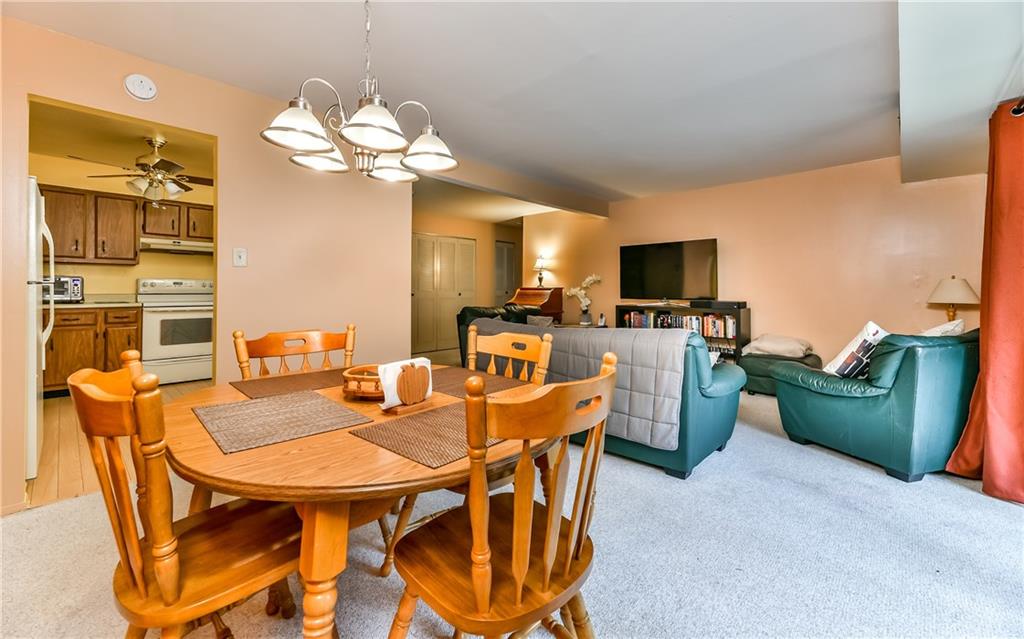 553 Sloop Road, Unit 28 Pittsburgh, PA 15237 - Photo 8 of 22 The dining room opens up into the kitchen.