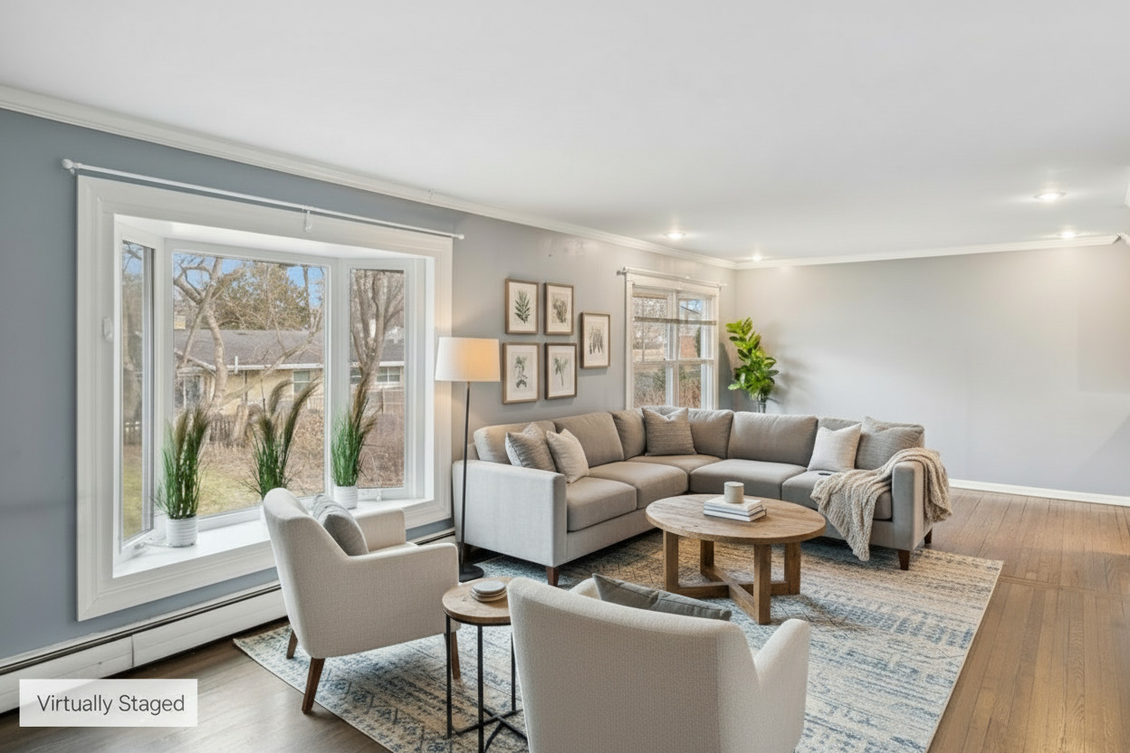 902 East Main Street Barrington, IL 60010 - Photo 3 of 33 a living room with furniture and a window