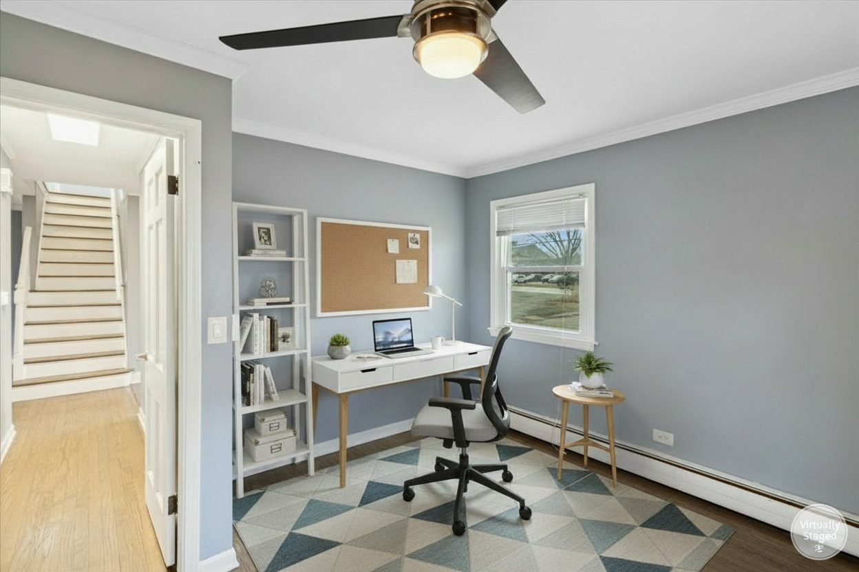 902 East Main Street Barrington, IL 60010 - Photo 7 of 33 a workspace with furniture and a window