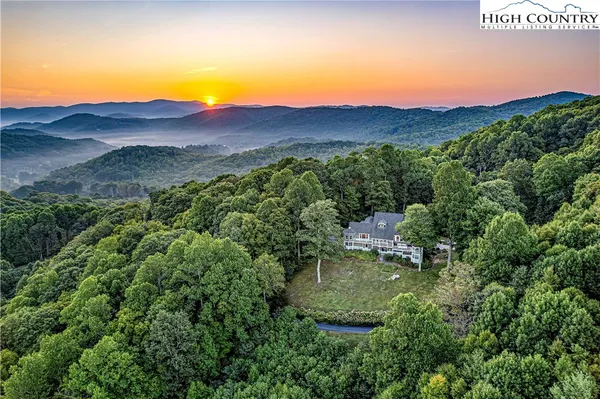 a view of a lake with a mountain in the background