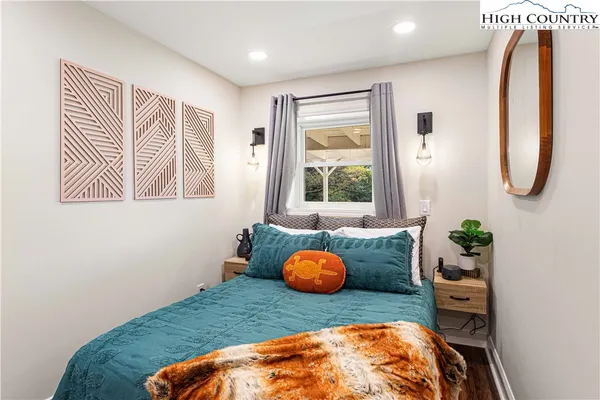 a room with furniture and window