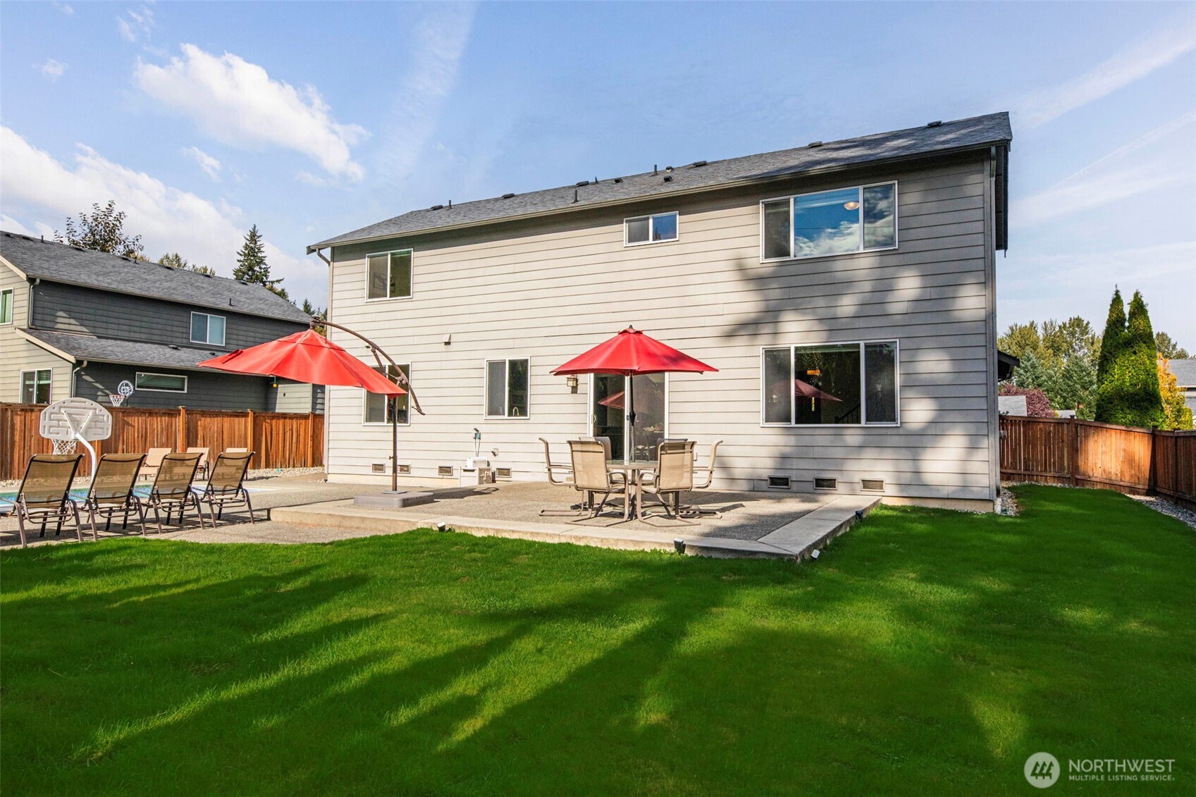 816 218th Street Southeast Bothell, WA 98021 - Photo 26 of 34 a front view of house with yard and outdoor seating
