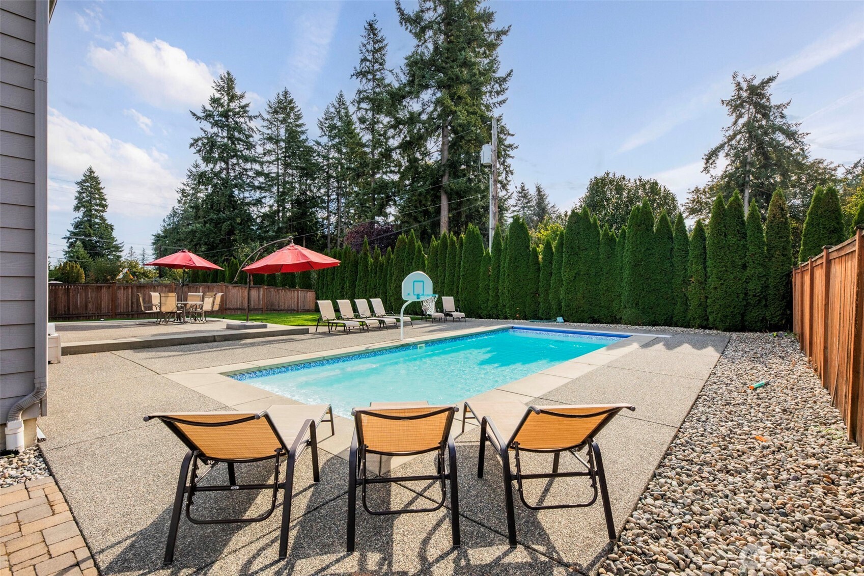 816 218th Street Southeast Bothell, WA 98021 - Photo 27 of 34 a view of swimming pool with outdoor seating
