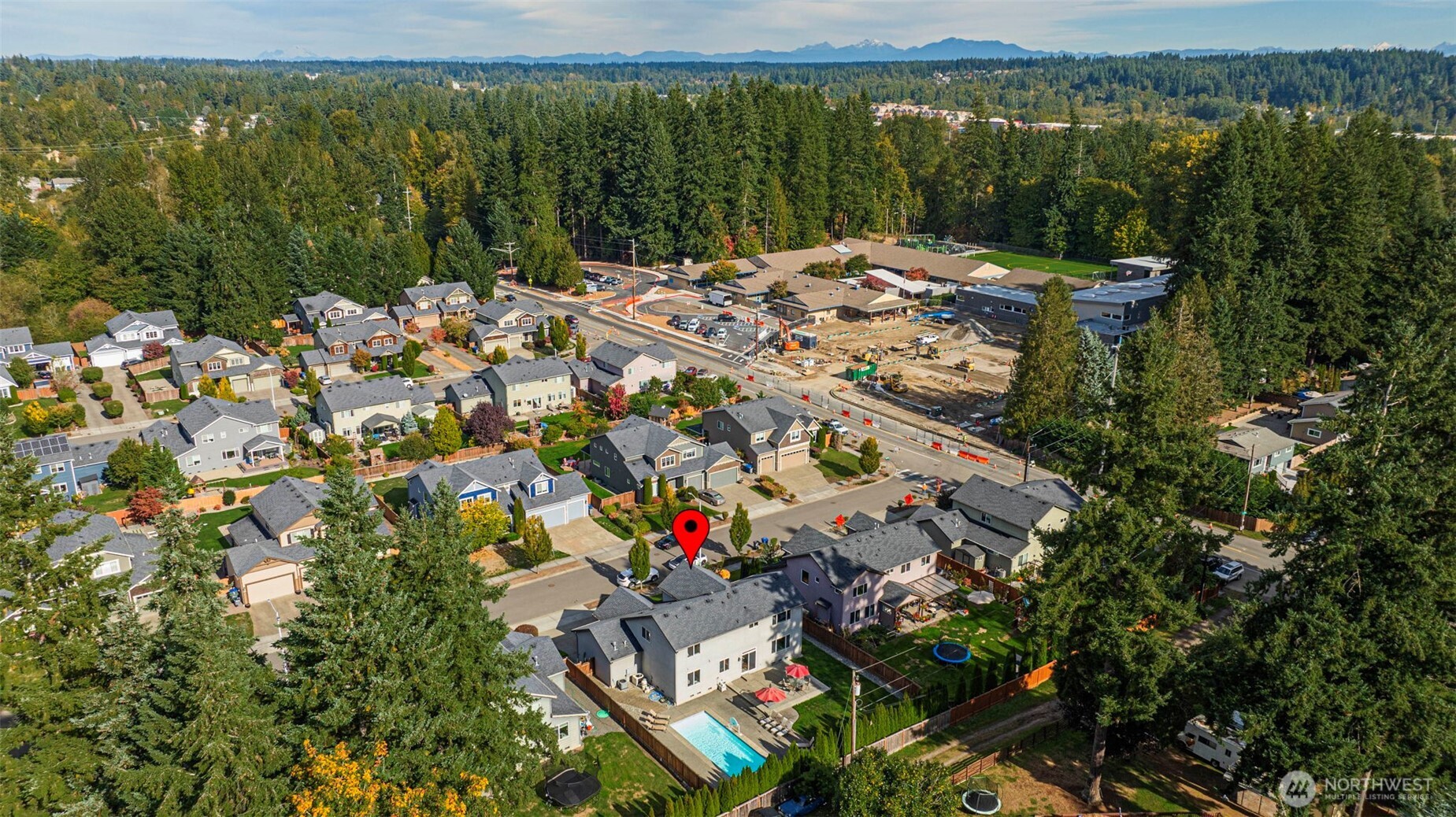 816 218th Street Southeast Bothell, WA 98021 - Photo 31 of 34 a view of a balcony with lake view and mountain view