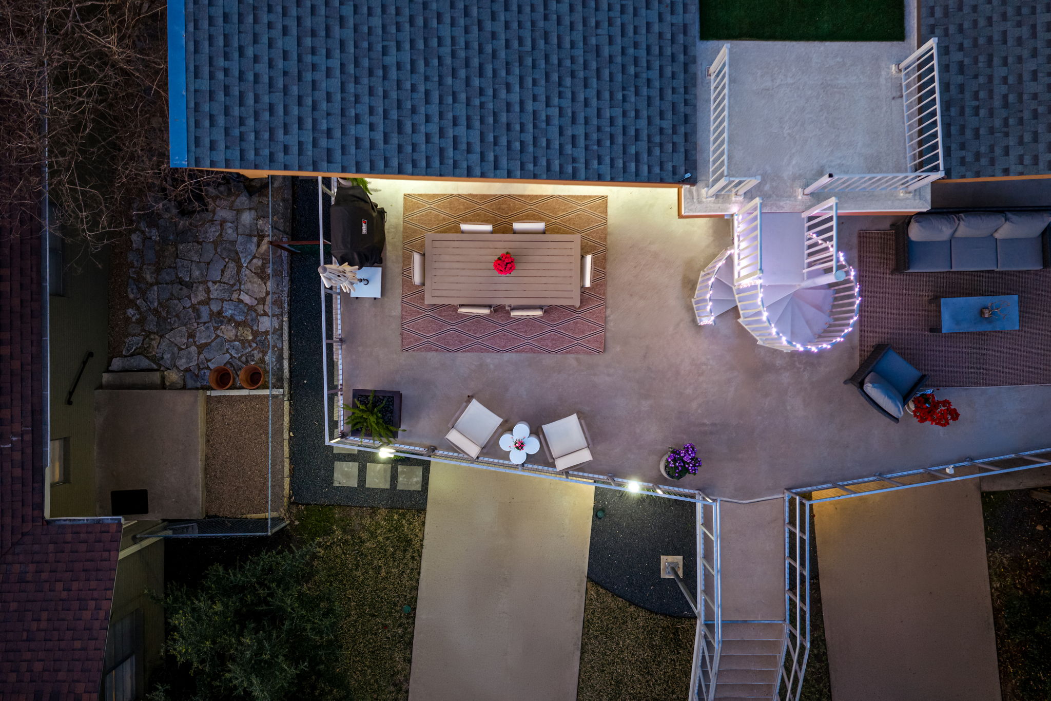 1700 Ravey Street, Unit A Austin, TX 78704 - Photo 13 of 40 Aerial view of property and surrounding area