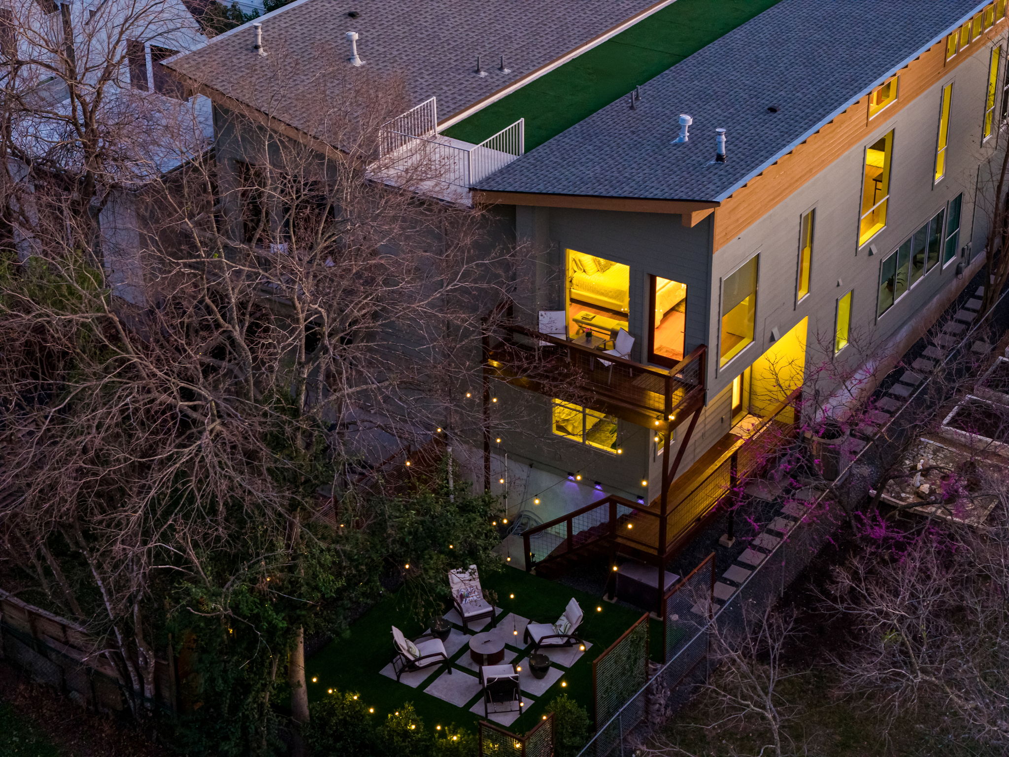 1700 Ravey Street, Unit A Austin, TX 78704 - Photo 22 of 40 Aerial view