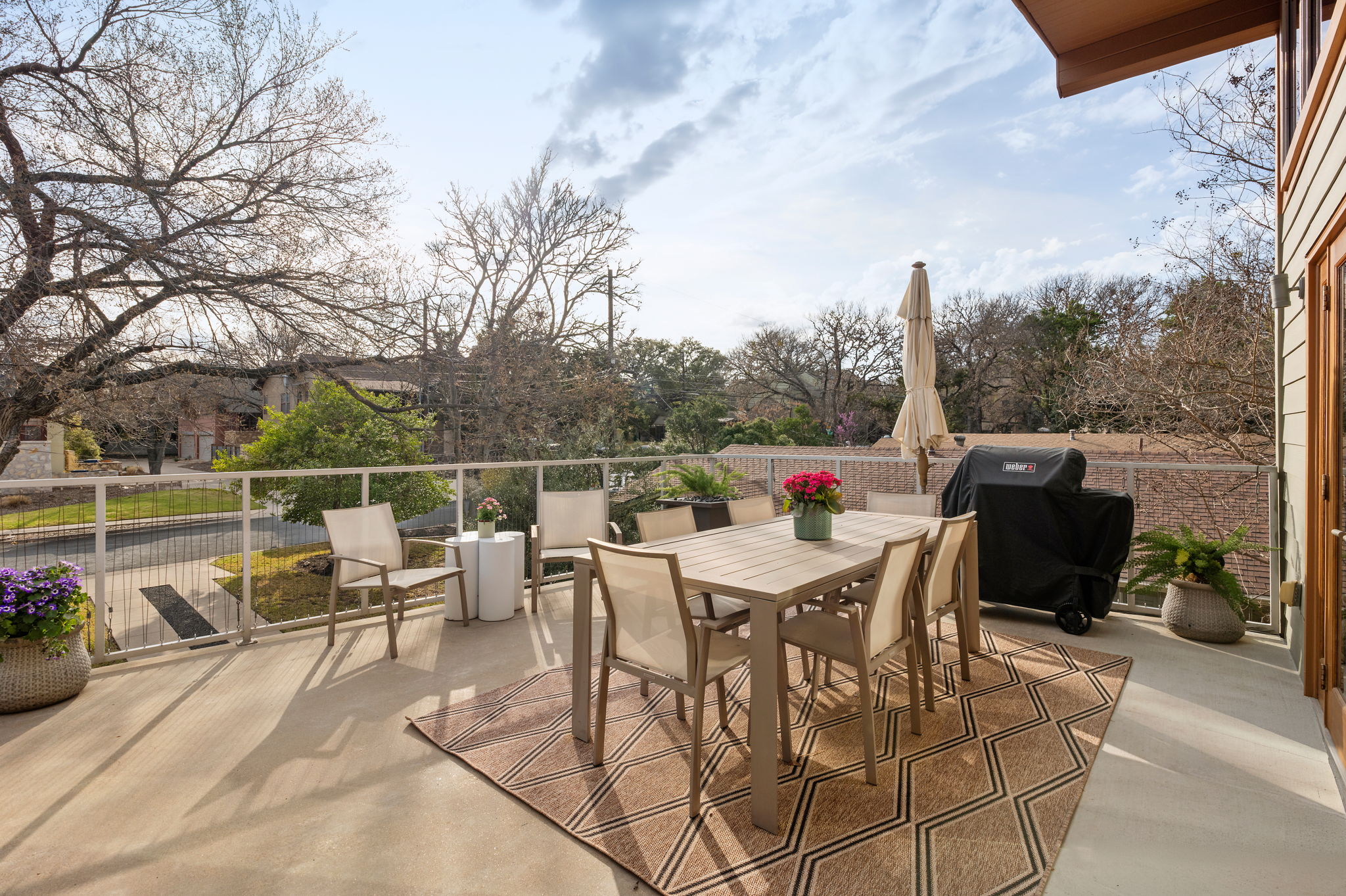 1700 Ravey Street, Unit A Austin, TX 78704 - Photo 37 of 40 View of patio featuring grilling area and outdoor dining space