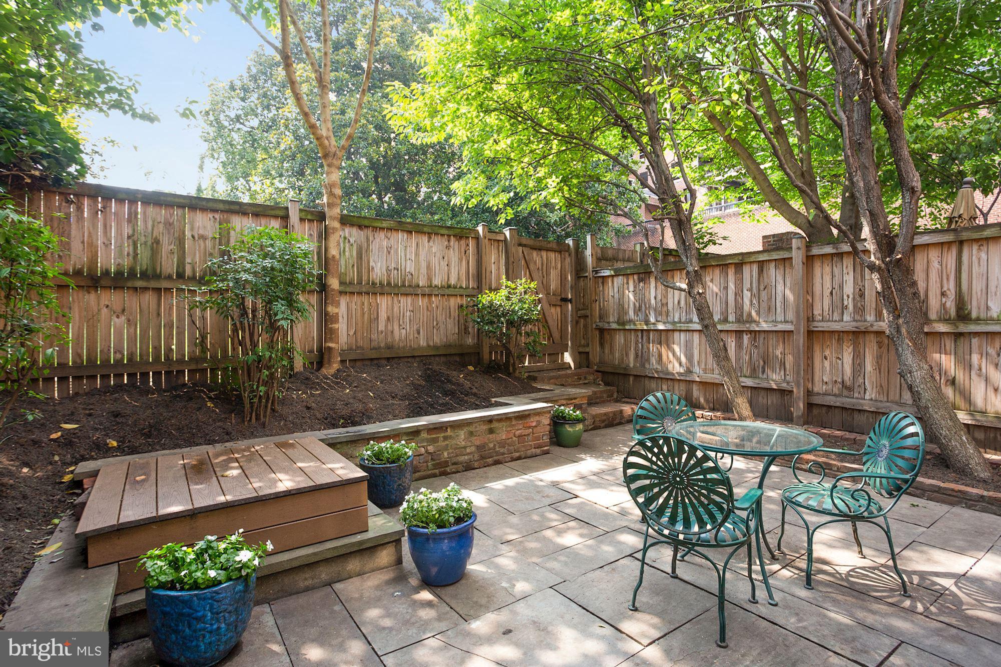 1068 30th Street Northwest Washington, DC 20007 - Photo 22 of 32 Rear Patio