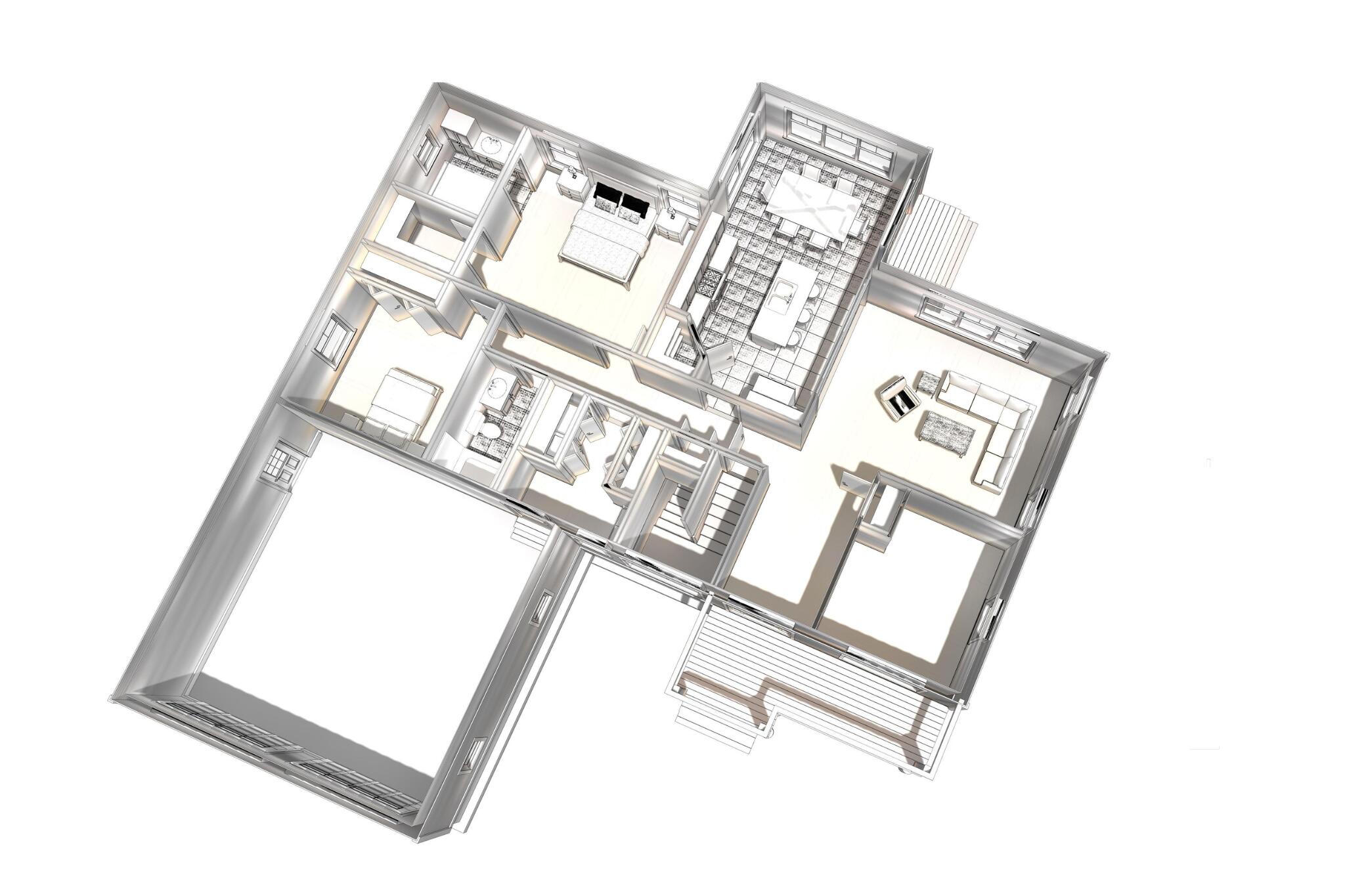 16 Hunters Haven Standish, ME 04085 - Photo 16 of 22 2 D 22 Estes Sebago Ranch Rendering