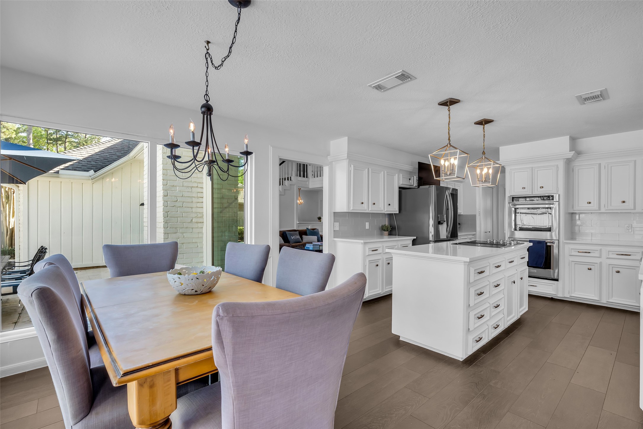 9318 Appin Falls Drive Spring, TX 77379 - Photo 11 of 35 Breakfast room open to kitchen