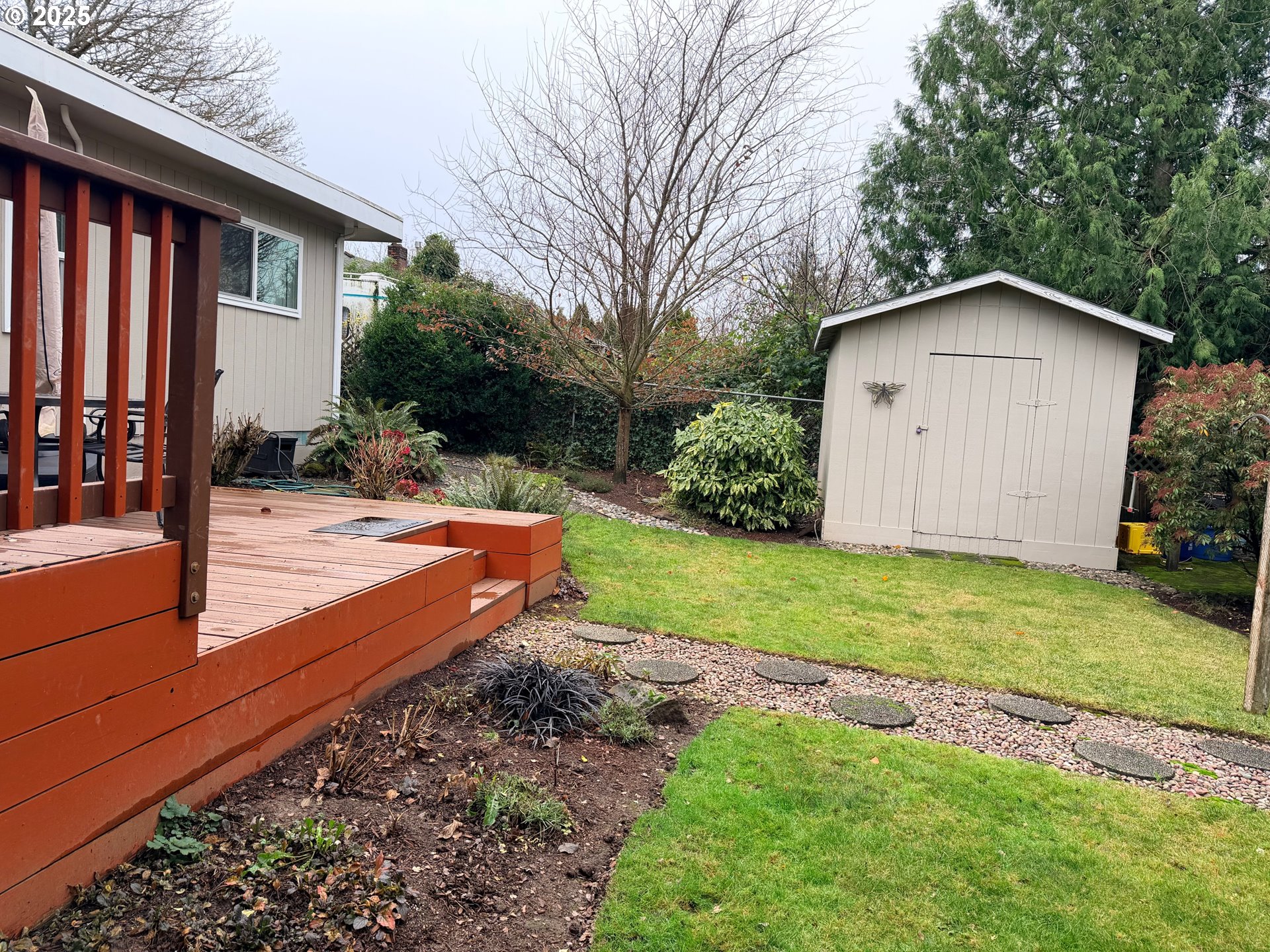 114 Maple Boulevard Wood Village, OR 97060 - Photo 23 of 23 a view of backyard of house with green space