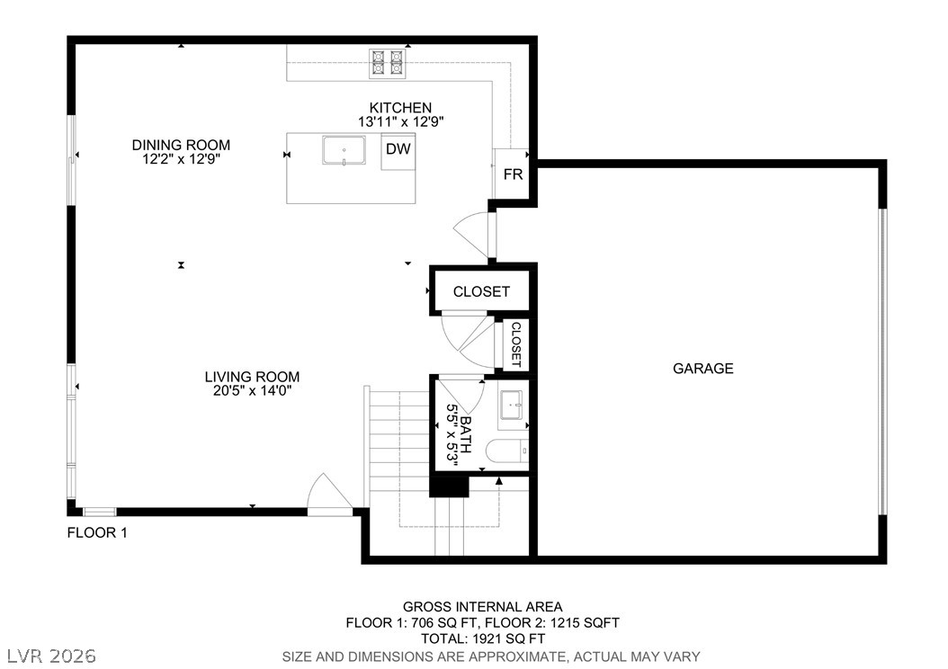 633 Infinity Rdg Street Las Vegas, NV 89138 - Photo 36 of 36 View of floor plan / room layout