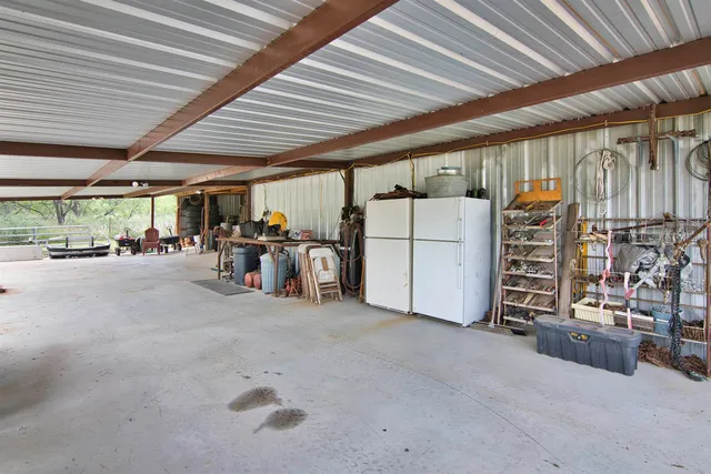 a view of storage and utility room