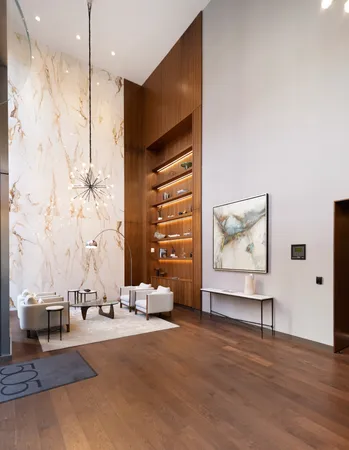 a room with furniture and a flat screen tv