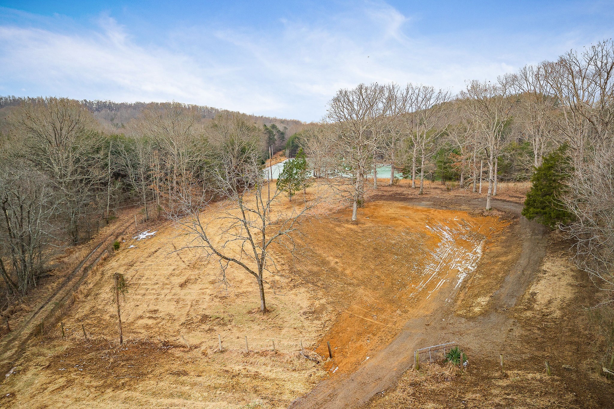 214 Edmonds Road Spencer, TN 38585 - Photo 31 of 39 a view of a yard with a snow