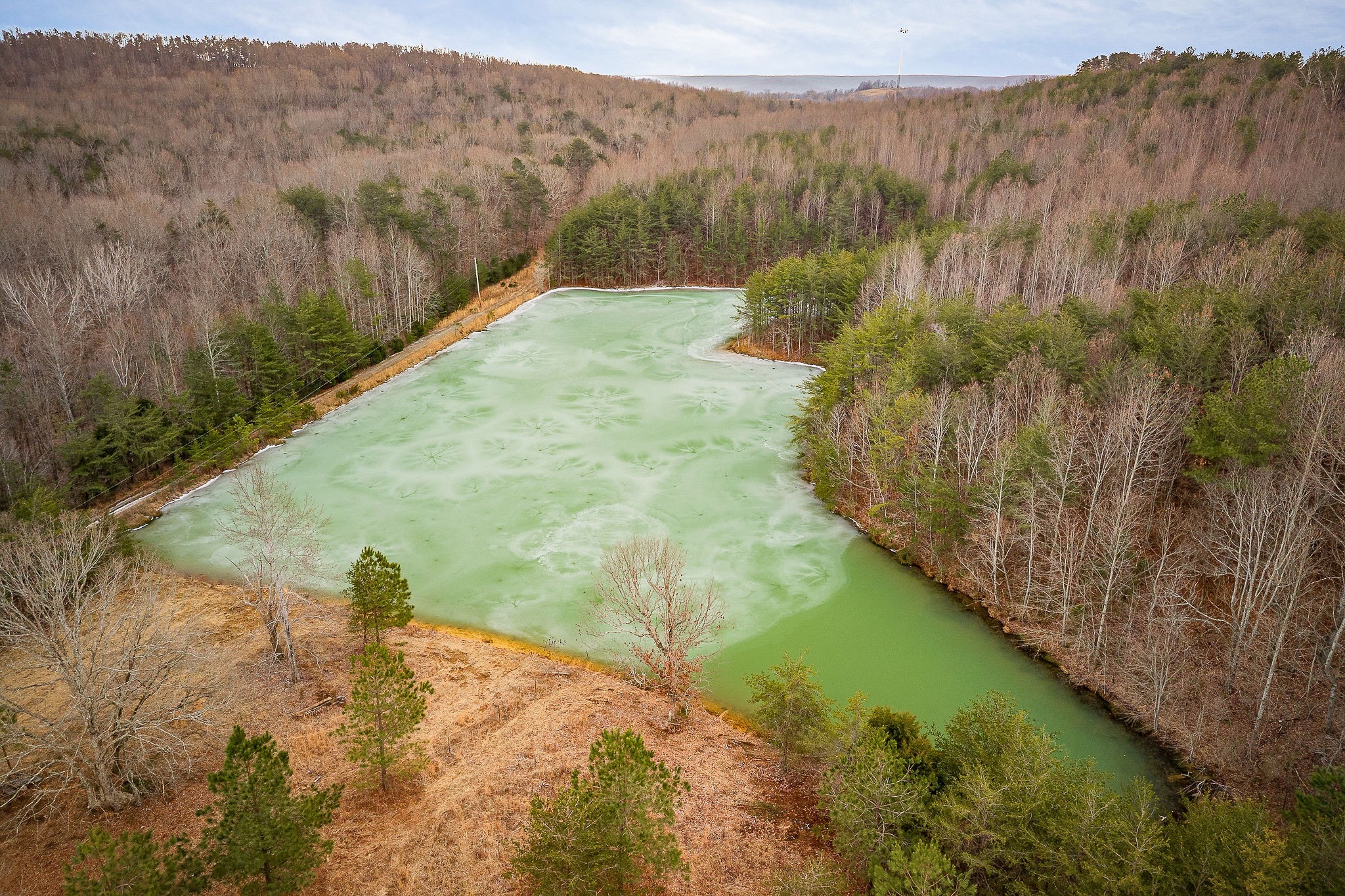 214 Edmonds Road Spencer, TN 38585 - Photo 39 of 39 a view of a lake in middle of the town