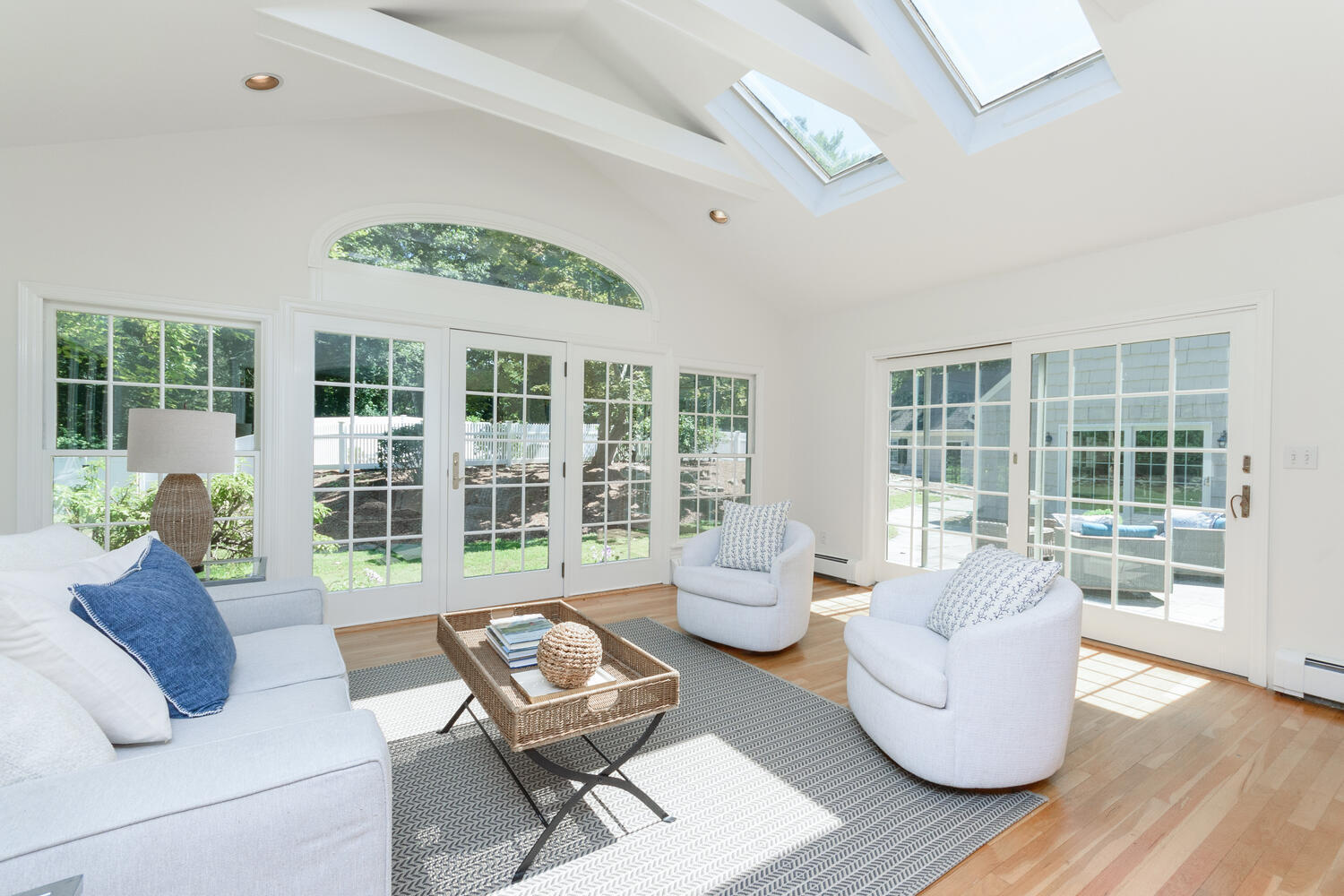 9 Old Parish Road Darien, CT 06820 - Photo 21 of 49 a living room with furniture and a potted plant