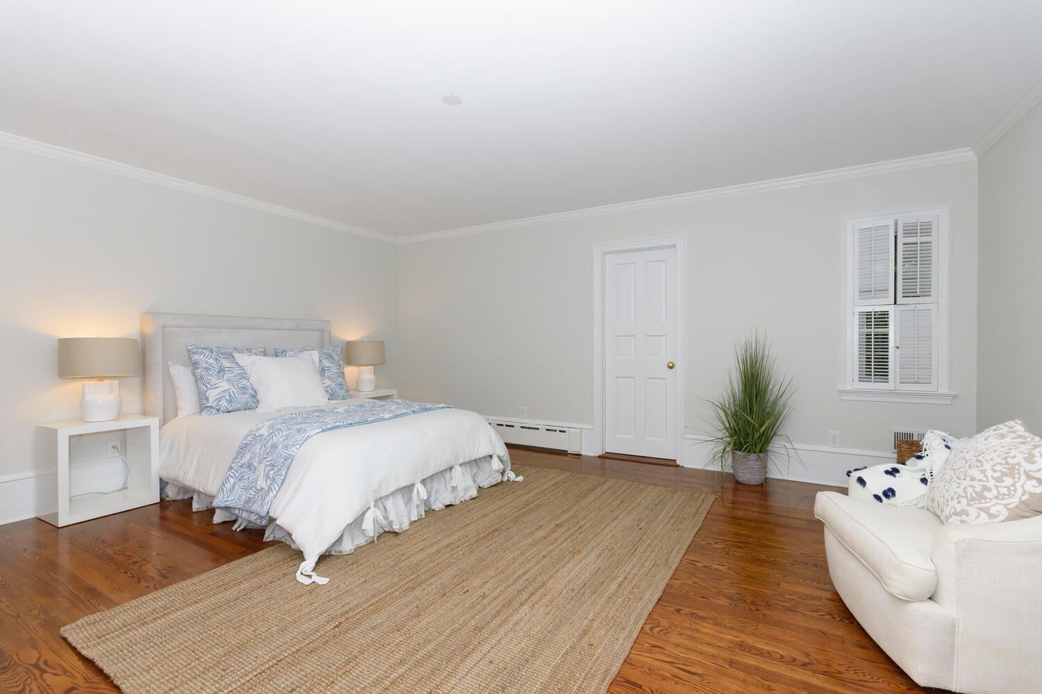 9 Old Parish Road Darien, CT 06820 - Photo 32 of 49 a bedroom with a bed and a couch