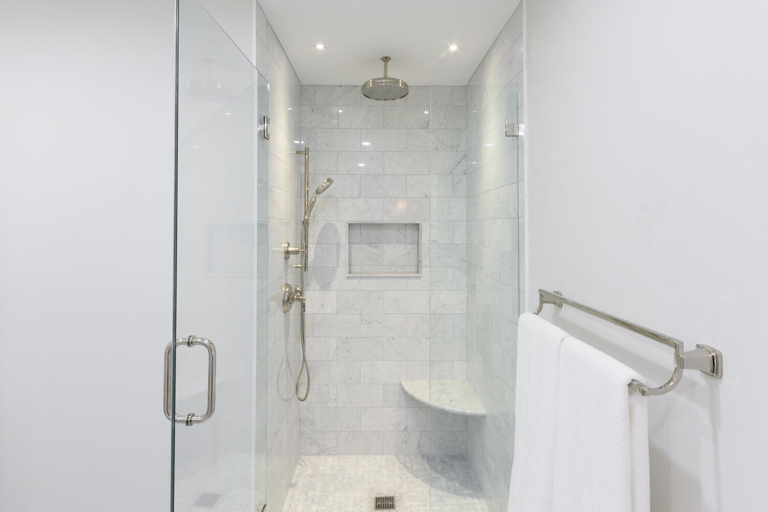 9 Old Parish Road Darien, CT 06820 - Photo 34 of 49 a bathroom with a shower and a toilet