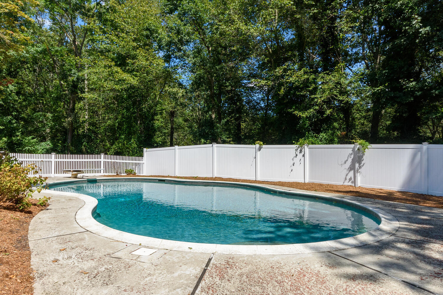 9 Old Parish Road Darien, CT 06820 - Photo 41 of 49 a view of a swimming pool with a patio