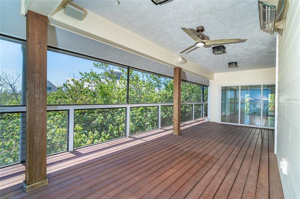 5 Pointe Way Placida, FL 33946 - Photo 22 of 69 a view of outdoor space with wooden floor and windows