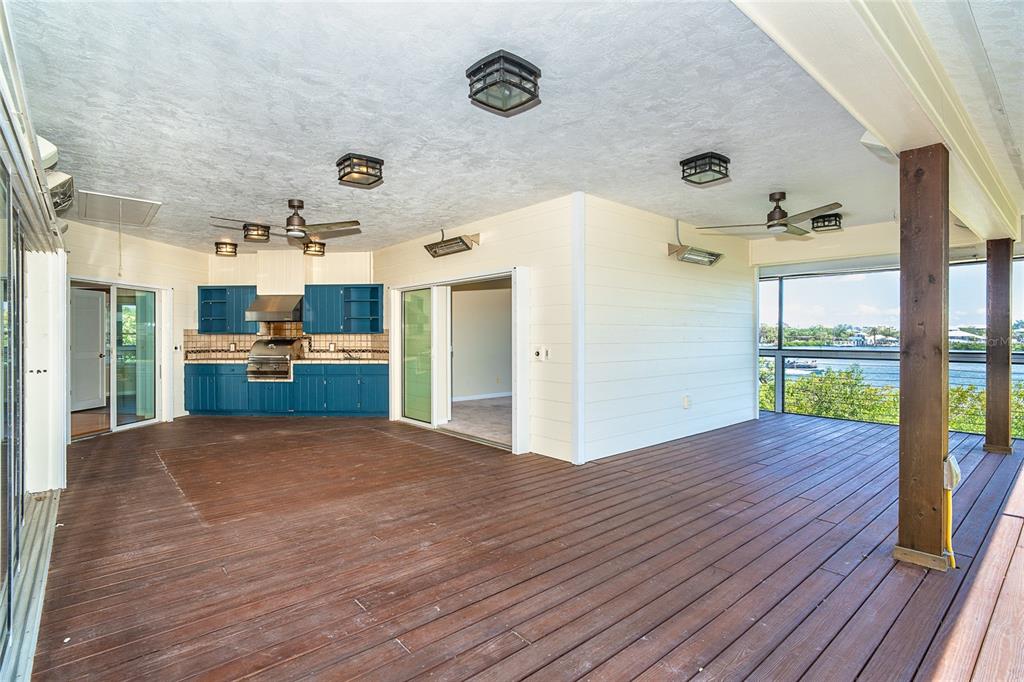 5 Pointe Way Placida, FL 33946 - Photo 23 of 69 a view of hallway with wooden floor and a large window