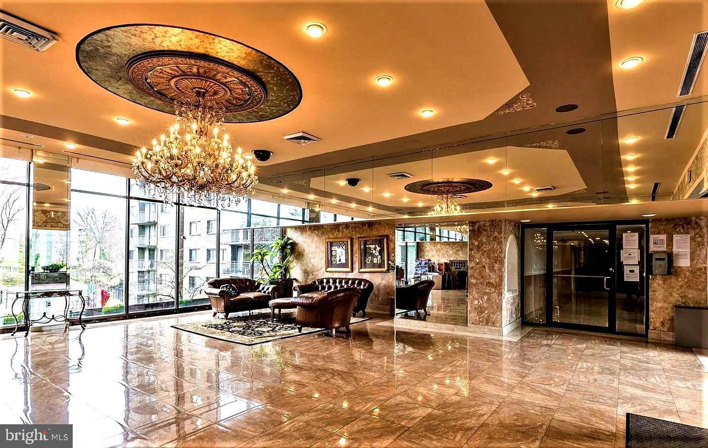 1836 Metzerott Road, Unit T21 Adelphi, MD 20783 - Photo 6 of 32 Presidential Towers Lobby