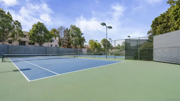 a view of a tennis court