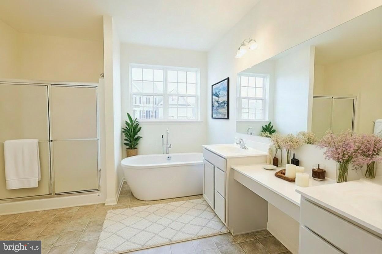 910 Weatherstone Lane Felton, DE 19943 - Photo 23 of 29 a bathroom with a bathtub a sink and a window