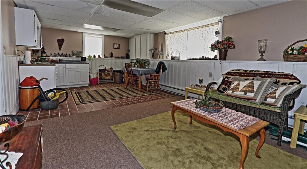 399 Hancock Pond Road Sebago, ME 04029 - Photo 10 of 11 Kitchen in lower level/family room