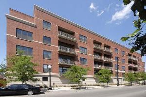 a front view of a building