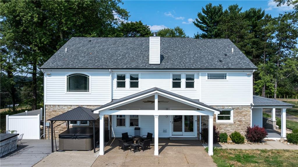 570 Steiner Bridge Road Valencia, PA 16059 - Photo 28 of 35 a front view of a house with seating space