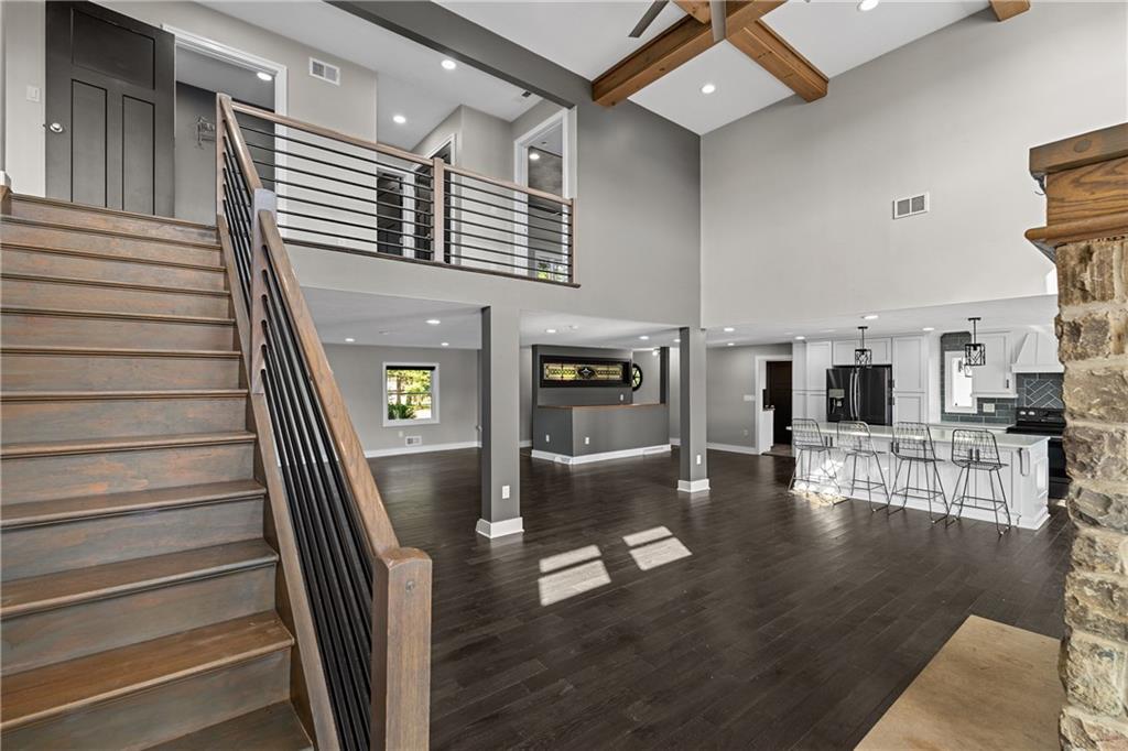570 Steiner Bridge Road Valencia, PA 16059 - Photo 3 of 35 a view of a living room and dining room