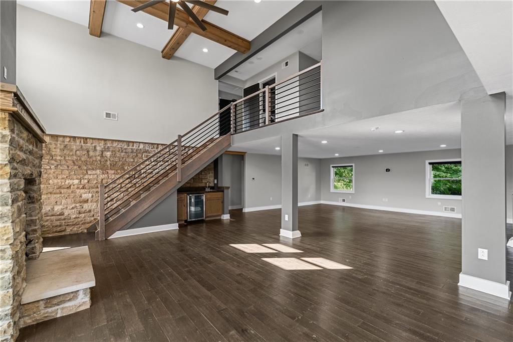 570 Steiner Bridge Road Valencia, PA 16059 - Photo 5 of 35 a view of entryway and hall with wooden floor