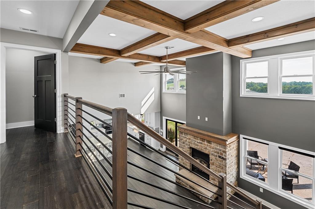 570 Steiner Bridge Road Valencia, PA 16059 - Photo 9 of 35 a view of an empty room with wooden floor