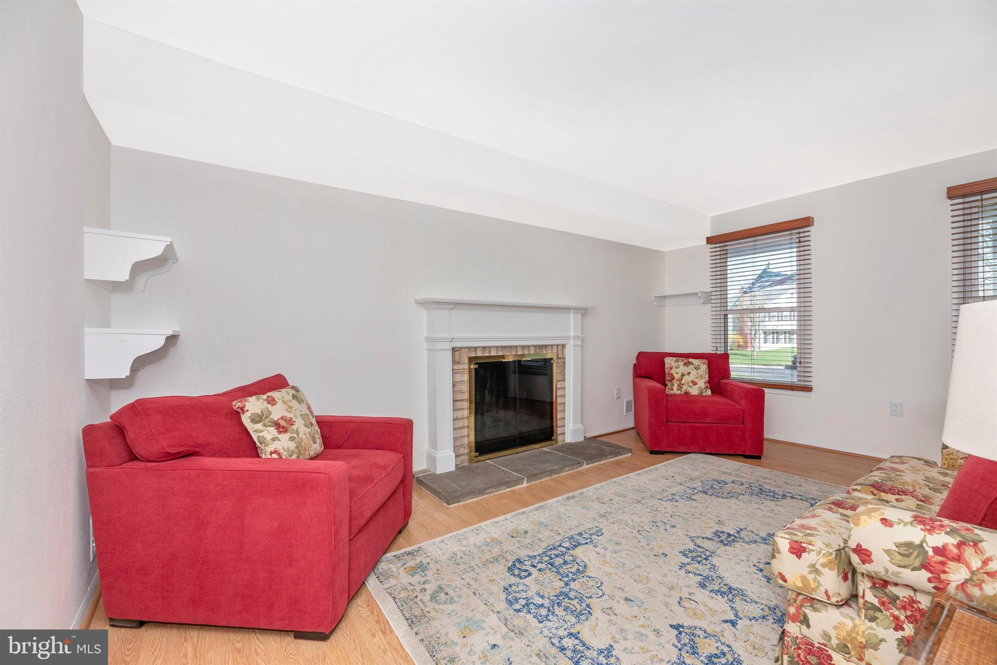 17200 Hughes Road Poolesville, MD 20837 - Photo 22 of 62 Family Room with Brick wood burning FP