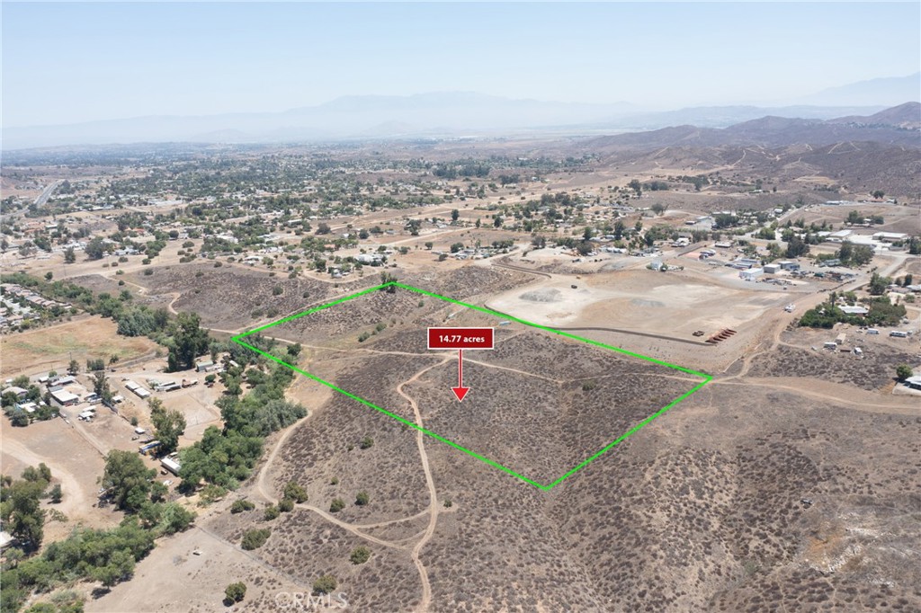 0 Riverside Street Perris, CA 92570 - Photo 6 of 9 an aerial view of a city