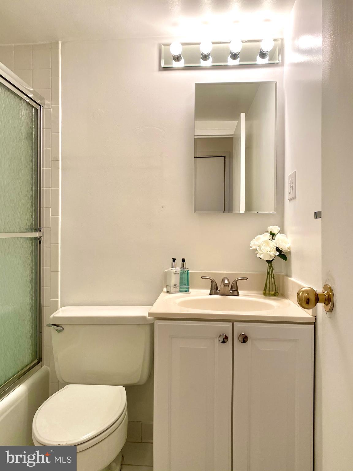 2501 Calvert Street Northwest, Unit 401 Washington, DC 20008 - Photo 22 of 45 Second bathroom with shower and tub