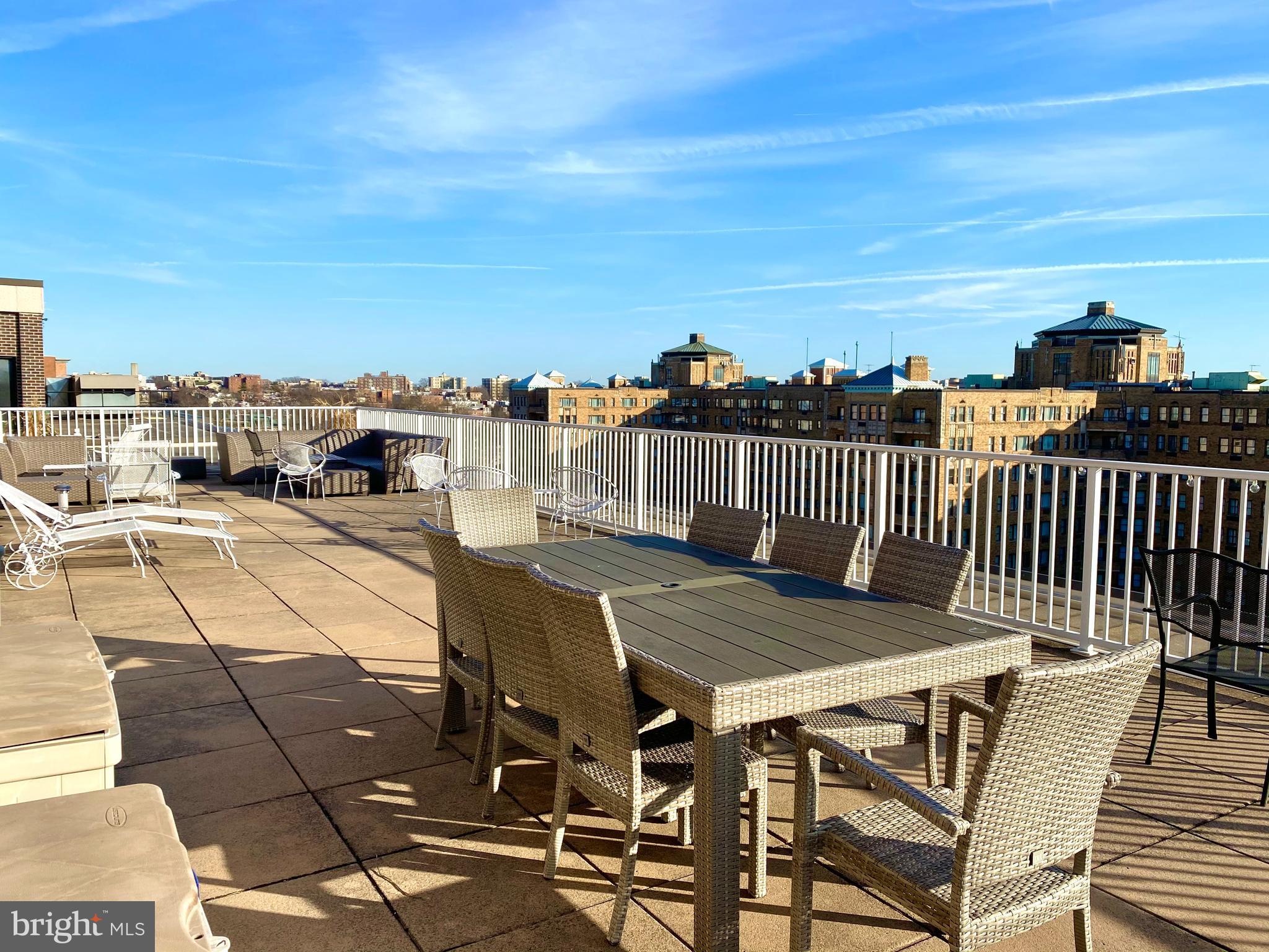 2501 Calvert Street Northwest, Unit 401 Washington, DC 20008 - Photo 36 of 45 Rooftop terrace