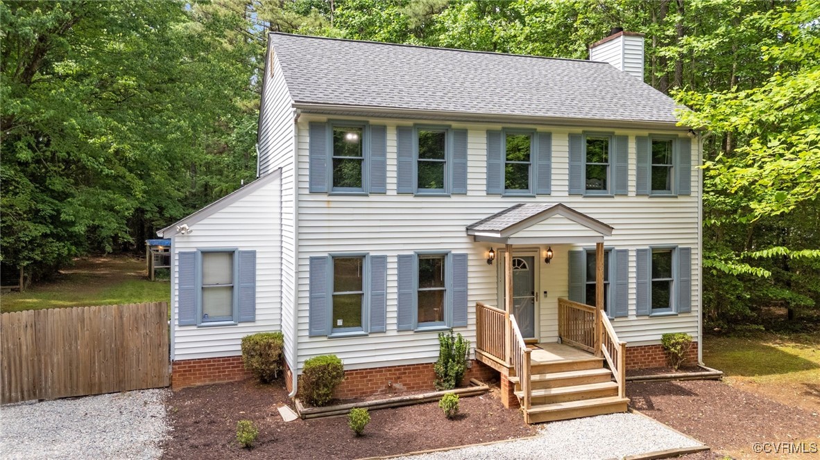 3138 Pineview Drive Powhatan, VA 23139 - Photo 3 of 46 a view of house with a yard and sitting area