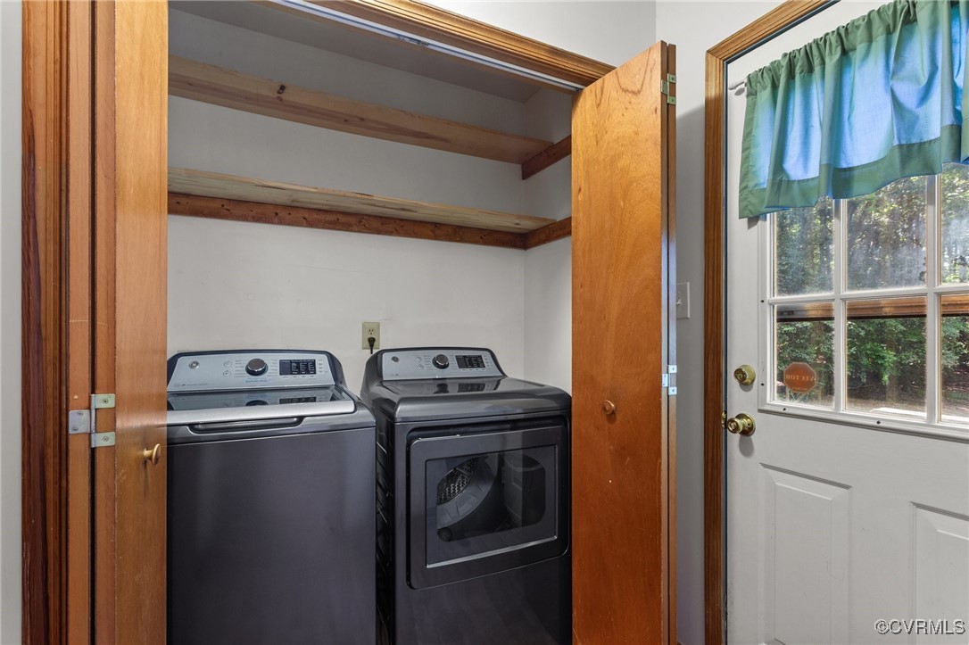 3138 Pineview Drive Powhatan, VA 23139 - Photo 33 of 46 a utility room with dryer and washer