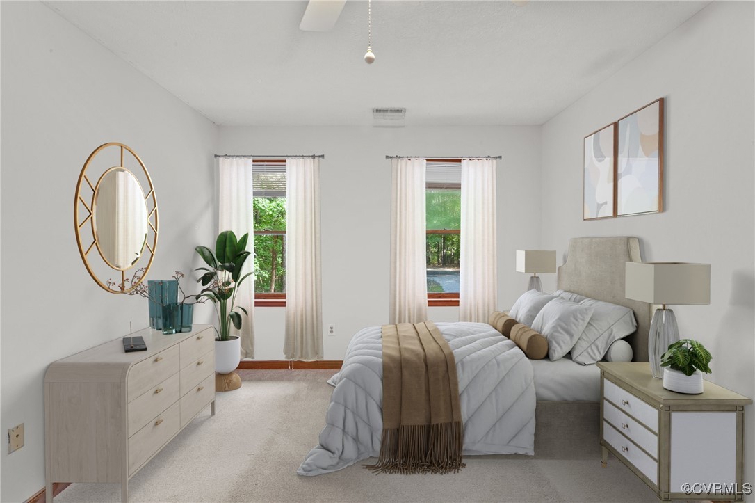 3138 Pineview Drive Powhatan, VA 23139 - Photo 35 of 46 a living room with furniture and a large window