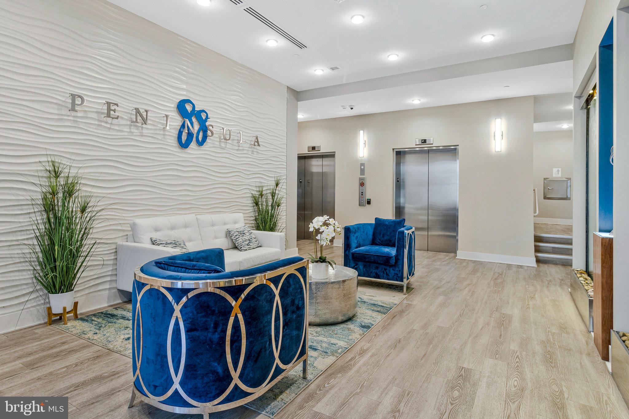 88 V Street Southwest, Unit 505 Washington, DC 20024 - Photo 18 of 38 a view of kitchen with furniture and wooden floor