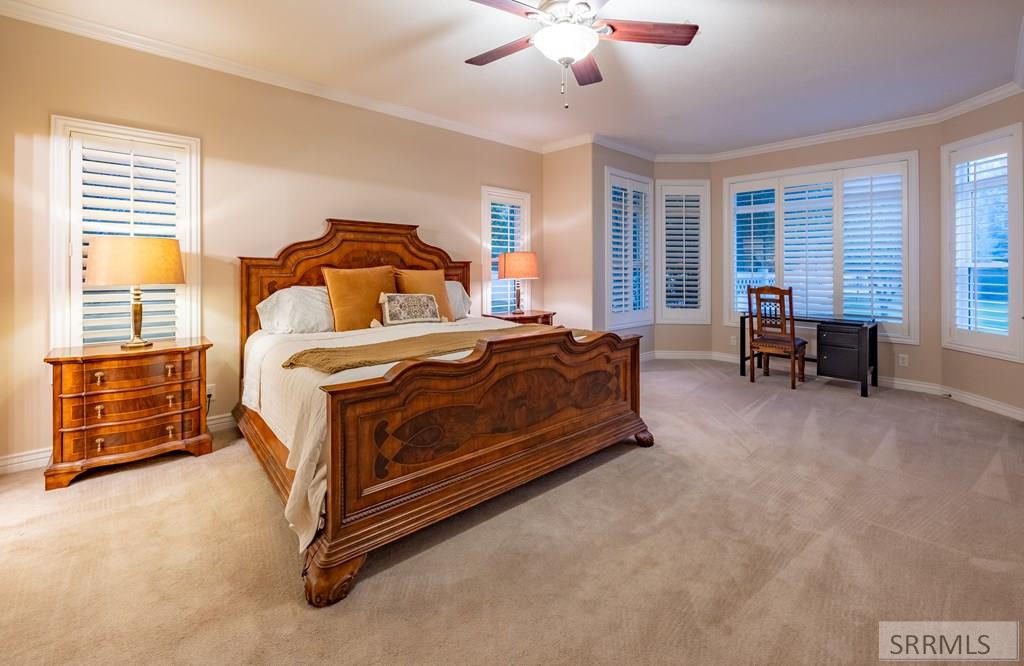 305 Spring Meadows Drive Idaho Falls, ID 83404 - Photo 23 of 66 Main Level master bedroom with exterior door