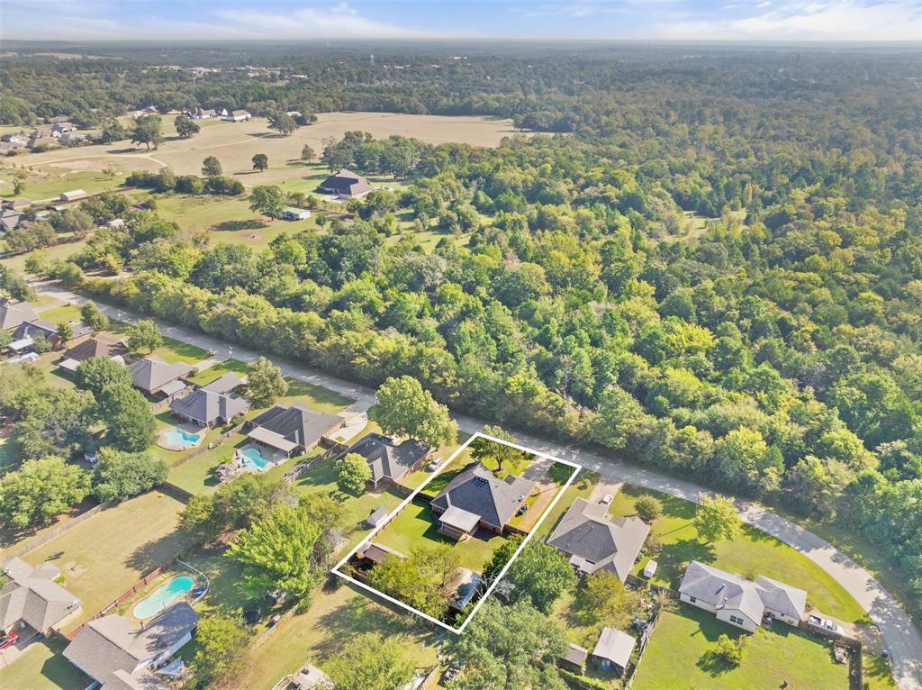 706 Maji Road Whitehouse, TX 75791 - Photo 35 of 37 an aerial view of residential houses with outdoor space