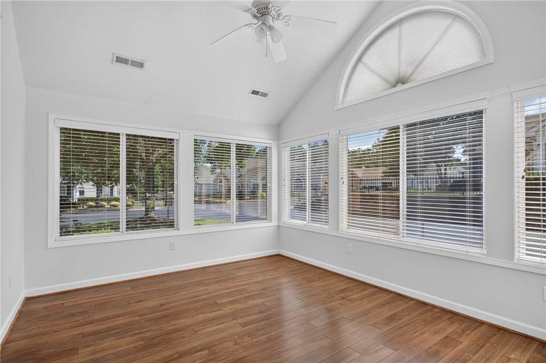 134 Life Style Lane Anderson, SC 29621 - Photo 10 of 44 A well-lit sunroom boasts ample natural illumination and beautiful flooring, ideal for relaxation.